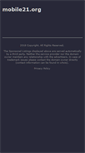 Mobile Screenshot of mobile21.org